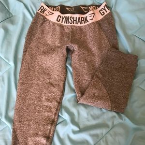 Gymshark Flex Olive Green Crop Leggings